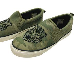 ALDO Camo Print Slip-On Sneakers
